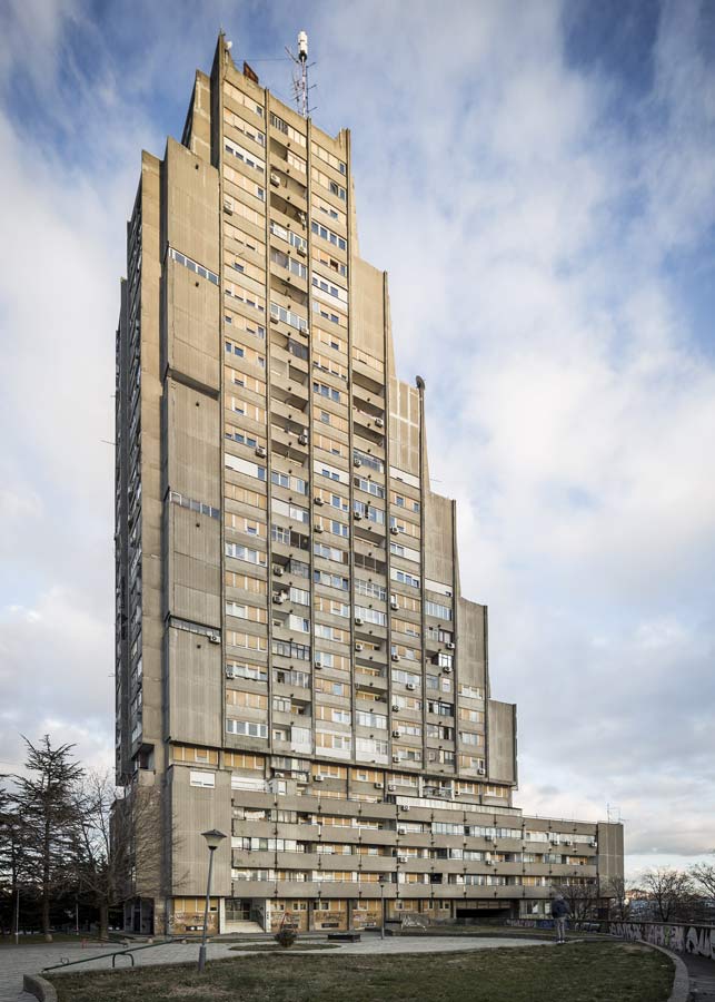 architettura brutalista belgrado brutalism