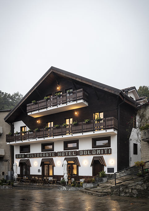 hotel dolomiti Premio in/architettura 2023